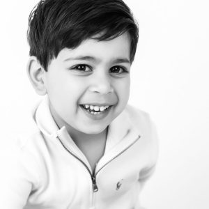 VIP Family Sessions happy boy black and white photography